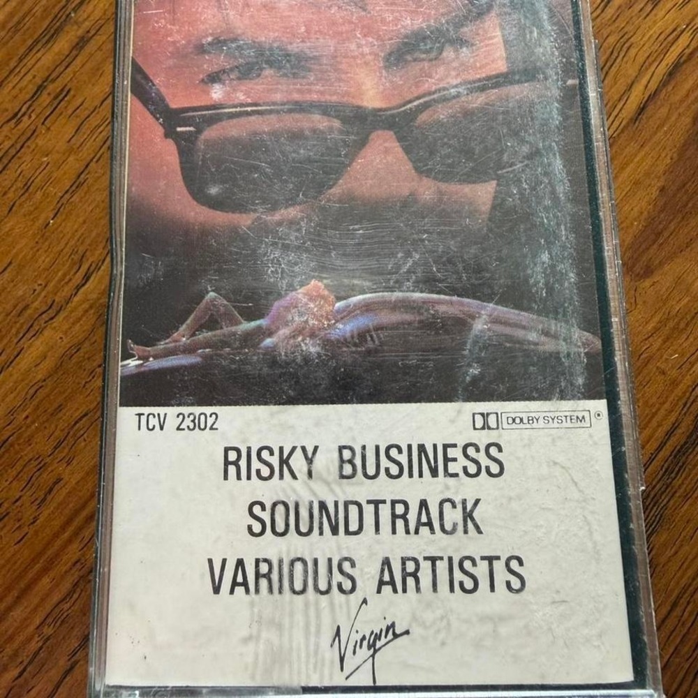 Virgin Records | Risky Business | Soundtrack Cassette Tape